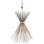 Strada Small Chandelier - Polished Nickel