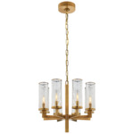 Liaison Chandelier - Antique-Burnished Brass