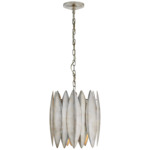 Hatton Chandelier - Burnished Silver Leaf