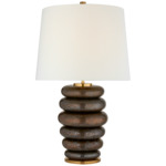 Phoebe Table Lamp - Crystal Bronze / Linen