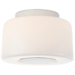 Acme Ceiling Light - Polished Nickel / White