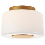 Acme Ceiling Light - Soft Brass / White