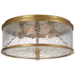 Liaison Ceiling Light - Antique-Burnished Brass / Crackle