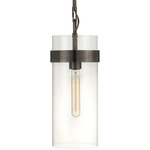 Presidio Pendant - Bronze / Clear