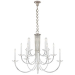 Wharton Chandelier - Polished Nickel