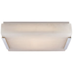 Covet Ceiling Light - Polished Nickel / Alabaster