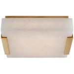 Covet Ceiling Light - Antique-Burnished Brass / Alabaster