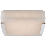 Covet Ceiling Light - Polished Nickel / Alabaster