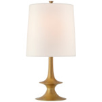 Lakmos Medium Table Lamp - Gild / Linen