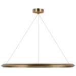 Encircle Chandelier - Natural Brass