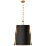 Hastings Pendant - Hand Rubbed Antique Brass / Black