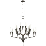 Aiden Chandelier - Aged Iron