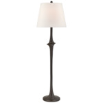 Bates Floor Lamp - Aged Iron / Linen