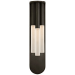 Rousseau Multi Drop Wall Sconce - Bronze / Etched Crystal