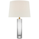 Fallon Table Lamp - Clear / Linen