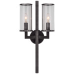 Liaison Double Wall Sconce - Bronze