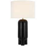 Chalon Table Lamp - Matte Black / Linen