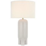 Chalon Table Lamp - New White / Linen
