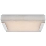 Covet Ceiling Light - Polished Nickel / Alabaster