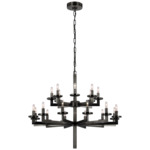 Liaison Chandelier - Bronze