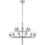 Liaison Chandelier - Polished Nickel