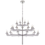 Liaison Chandelier - Polished Nickel