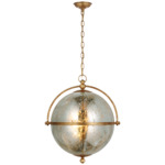 Bayridge Pendant - Gilded Iron / Antique Mercury