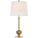 Comtesse Table Lamp - Hand Rubbed Antique Brass / Linen