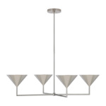 Orsay XL Chandelier - Polished Nickel