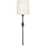 Dauphine Wall Sconce - Aged Iron / Linen