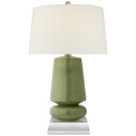 Parisienne Table Lamp - Shellish Kiwi / Linen