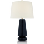 Parisienne Table Lamp - Denim Porcelain / Linen