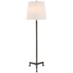 Parish Floor Lamp - Aged Iron / Linen