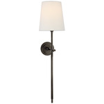 Bryant Tail Wall Sconce - Bronze / Linen