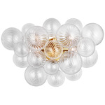 Talia Wall Sconce - Gild / Clear