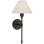 Parkington Tail Wall Sconce - Bronze / Linen