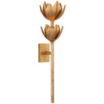Alberto Tier Wall Sconce - Antique Gold Leaf