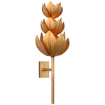 Alberto Tier Wall Sconce - Antique Gold Leaf