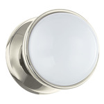 Amy Wall Sconce - Polished Nickel / Opal