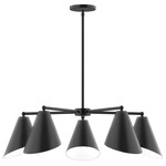 J-Series Jasmine Chandelier - Black