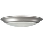 Disk Color-Select Ceiling Light - Brushed Nickel / Frosted
