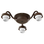 Brewster Fan Light Kit - Oiled Bronze