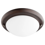 Dome Fan Light Kit - Oiled Bronze / Satin Opal