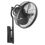 Veranda Wall Fan - Matte Black