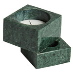 Jeu De Des No. 1 Candle Holder - Green Marble