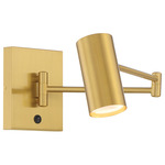 Austin Wall Reading Light - Antique Brushed Brass