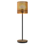 Conical Drum Table Lamp - Louro Freijo