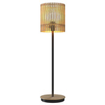 Conical Drum Table Lamp - Maple