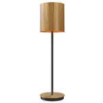 Cylindrical Tall Table Lamp - Louro Freijo