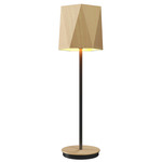 Facet Table Lamp - Maple